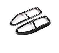 Embout Échappement Pour BMW G20 G30 Pour X3 G01 Pour X5 G05 Pour X7 G07 G11 Voiture Coffre Queue Gorge Décoration Cadre Couverture Tuyau D'échappement Garniture(For G11-Black)