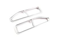 Embout Échappement Pour BMW G20 G30 Pour X3 G01 Pour X5 G05 Pour X7 G07 G11 Voiture Coffre Queue Gorge Décoration Cadre Couverture Tuyau D'échappement Garniture(For G11-Silver)