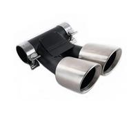 Embout Échappement Pour Cayman 981 987 718 Pour Boxster Embout D'échappement Rectangulaire Mise À Niveau Dans Tuyau Queue Silencieux Double Sortie(Army green)