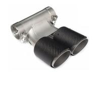 Embout Échappement Pour Cayman 981 987 718 Pour Boxster Embout D'échappement Rectangulaire Mise À Niveau Dans Tuyau Queue Silencieux Double Sortie(MULTI)