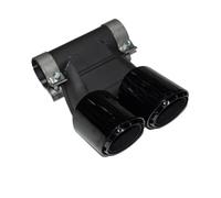 Embout Échappement Pour Cayman 981 987 718 Pour Boxster Embout D'échappement Rectangulaire Mise À Niveau Dans Tuyau Queue Silencieux Double Sortie(Red)