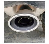 Embout Échappement Pour HRV Pour VEZEL Pour WRV 2015-2025 Chant Accessoire Silencieux Tuyau D'échappement Embout Voiture Acier Inoxydable Queue Décoration Pièces(S WITHOUT NET)