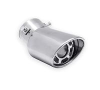 Embout Échappement pour Peugeot 206 207 307 308 406 407 408 508 2008 3008 Voiture Tuyau D'échappement Silencieux Arrière Queue Gorge Pointe Enjoliveur d'échappement (Couleur : Style 1)
