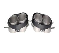 Embout Echappement Pour RS6 RS7 2012-2018 Mise À Niveau Du Tuyau D'échappement Embout De Silencieux Buse Voiture Embout Silencieux(12-15 S7)