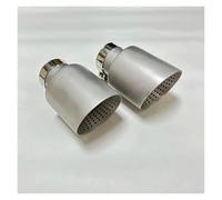 Embout Echappement Silencieux Buse D'échappement En Acier Inoxydable 304 Mat, 1 Pièce, Système De Silencieux De Voiture, Garniture AK, Accessoires De Voiture(70mm-89mm)