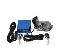 Embout Echappement Silencieux Kit Valve Électronique Tuyau D'échappement Voiture, Mode Multi-angle Universel 51 63 76MM, Dispositif Commande Commutateur À Distance(Kit 76mm)