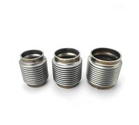 Embout Echappement Silencieux Tuyau D'échappement De Moteur Soudé, Compensateur De Soufflet Flexible, Joint Métallique En Acier Inoxydable 304