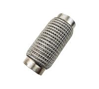 Embout Echappement Silencieux Tuyau Flexible De Soufflet D'échappement, De Verrouillage, Soufflet Super Flexible, De Joint Universel, Acier Inoxydable 304(ID76mm,L300mm)