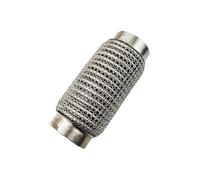 Embout Echappement Silencieux Tuyau Flexible De Soufflet D'échappement, Verrouillage, Super, Accessoires Joint Universel, Acier Inoxydable 304(ID51mm,L160mm)