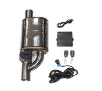 Embout Echappement Système D'échappement À Soupape Électrique Voitures Kit Tuyaux Universels Acier Inoxydable 51 63 70 76 Mm Avec Réglage Précision