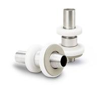 Embout en aluminium pour toits-terrasses en bitume et flexibles de 38 mm - SOVELOR-DANTHERM - 6100009054