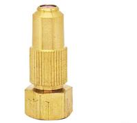 Embout en cuivre pour outils de pulvérisation utilisés dans l'arrosage des cultures et le nettoyage avec sélection flexible de jet (1,5 trou)