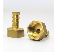 Embout en laiton de 30,5 cm pour raccord de tuyau fileté femelle BSP, parfait pour les connexions d'air, d'eau et de carburant (12 mm)