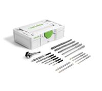 Embout et kit de forets SYS3 S 76-BB-Set - 18 pièces + Systainer - FESTOOL - 578119