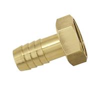 Boutté EA638 cannelé Embout laiton femelle 12x17 tuyau ø6