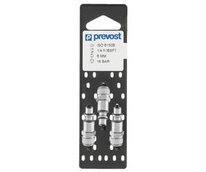 Embout Filetage Male Conique R 1/4 lot de 3 Prevost