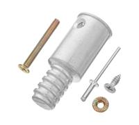 Embout Fileté de Balai de Remplacement, Adaptateur pour Manche à Visser | Installation Facile, Alliage D'aluminium et Acier Inoxydable, Connexion Sûre, pour Manches et Rallonges