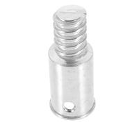 Embout Fileté de Manche à Balai 19mm en Alliage D'aluminium Argenté