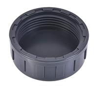 Embout fileté Femelle en PVC pour réparation de plomberie, Modification, Robuste, Installation Facile, projets de Bricolage, raccord de Tuyau d'arrosage Gris. 40mm