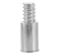 Embout Fileté pour Manche à Balai 19mm en Alliage D’aluminium Argenté