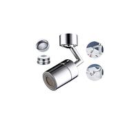 Embout filtre robinet universel - - Argenté - Adulte - tête rotative 360° - 2 modes - Anti éclaboussure - Mousse