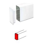 Legrand Embout DLP monobloc 35x80/50x80 gauche ou droit blanc