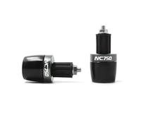 Embout Guidon Embouts De Guidon De Moto 7/8" Embout De Guidon De Contrepoids Curseur pour HON&DA NC750 NC 750 S X Toute L'année(Titanium)