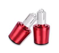 Embout guidon moto Moto Poignée D’extrémité Guidon Poignées Extrémités Cap Plug Slider Couvercle Contrepoids Pour Rebel CMX 1100 300 500 CM300 CM500(ROUGE)