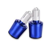 Embout guidon moto Moto Poignée D’extrémité Guidon Poignées Extrémités Cap Plug Slider Couvercle Contrepoids Pour Rebel CMX 1100 300 500 CM300 CM500(BLEU)