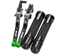 Embout Guidon Moto pour K┐awsaki ZX14R 2006-2016 2015 2014 2013 2012 2011 ZX-14R Moto Réglable Extensible Leviers d'embrayage De Frein Poignées De Guidon(W)