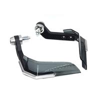 Embout Guidon Pour CBR650R CBR600RR CBR1000RR CBR500R CBR600F CBR 650R 600RR 1000RR 250RR Handguard Shield Hand Guard Protector Windshiel(Silver,NO LOGO)