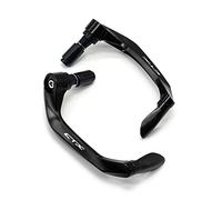 Embout Guidon Pour CTX 700 750 accessoires de Protection guidon moto garde-main course professionnel pièces modifiées en alliage d'aluminium(Black,B)