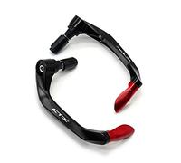 Embout Guidon Pour CTX 700 750 accessoires de Protection guidon moto garde-main course professionnel pièces modifiées en alliage d'aluminium(Red,B)