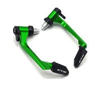 Embout Guidon Pour CTX 700 750 accessoires de Protection guidon moto garde-main course professionnel pièces modifiées en alliage d'aluminium(Green,A)