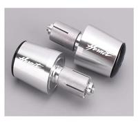 Embout Guidon pour HON&DA CB400 CBR CB 600 500 CBF600 Hornet 600 Embout De Guidon De Moto Poignées De Guidon Capuchon Silder Plug(Silver)