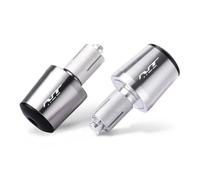 Embout Guidon pour HON&DA NT1100 NT 1100 DCT NT1100DCT Moto 7/8" 22MM Poignées De Guidon Embouts Bouchon De Guidon(Silver)