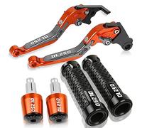 Embout Guidon Pour S┐UZUKI V-STROM DL250 2017-2018 VSTROM DL 250 Moto Réglable Levier D'embrayage De Frein Guidon 22 MM Poignées End Set(J)