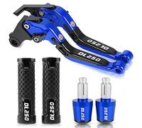 Embout Guidon Pour S┐UZUKI V-STROM DL250 2017-2018 VSTROM DL 250 Moto Réglable Levier D'embrayage De Frein Guidon 22 MM Poignées End Set(B)