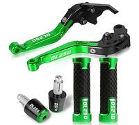 Embout Guidon Pour S┐UZUKI V-STROM DL250 2017-2018 VSTROM DL 250 Moto Réglable Levier D'embrayage De Frein Guidon 22 MM Poignées End Set(H)