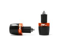 Embout Guidon pour Suzuki SV650 SV 650 SV 650 S Toutes Années Moto 7/8" Embouts De Poignées De Guidon Poignées De Guidon Embouts Curseurs(Orange)