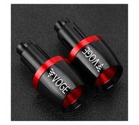 Embout Guidon pour VOGE 650 500 DS 500R 650DS 500DS 300DS 300AC 300 R 300RR 500R 500DS 500 R Poignées De Guidon Embouts De Guidon Bouchon(Red)