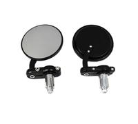 Embout Guidon Rétroviseur 2pcs / Paire 7/8 "Motorcycle Universel Rétroviseurs Ronteleux Poignée De Poignée Round Extinue Pliable Motorbike pour Le Cafe Racer 2023