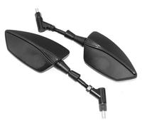 embout guidon rétroviseur latéral Pour CFMOTO 700 Pour CLX700 Pour CL-X700 Arrière Gauche Droit Rétroviseur Rétroviseurs Moto Barre Latérale Recul Réflecteur(Black)