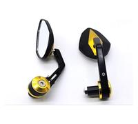 embout guidon rétroviseur latéral Pour Ducati Pour Monster 696 797 821 Pour Hypermotard 950 848 749 Pour Scramble Moto Guidon Rétroviseur Latéraux Rétroviseurs(Golden)