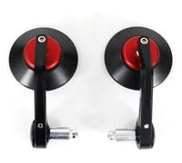 embout guidon rétroviseur latéral Pour Ducati Pour Scrambler 800 2015 2016 2017 2018 Pour 1200 Moto Réglable Rétroviseur Barre Latérale(Red)