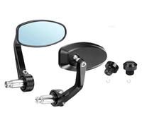 embout guidon rétroviseur latéral Pour Kawasaki Z750 Z800 Pour VER&SYS 650 1000 ER6F Pour KLR Pour VStrom XT Rétroviseurs Moto 7/8 22mm Latéraux(Bundle 2)