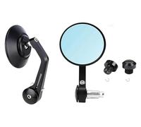 embout guidon rétroviseur latéral Pour Kawasaki Z750 Z800 Pour VER&SYS 650 1000 ER6F Pour KLR Pour VStrom XT Rétroviseurs Moto 7/8 22mm Latéraux(Bundle 4)