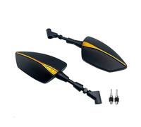 Embout Guidon Rétroviseur Motorcycle Universal 10 Mm View À Gauche Et À L'arrière Droit Merroirs De La Vue De Boîtier Miroir Latéral pour R1200GS R1200 GS R 1200 RT R1200RT