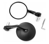 embout guidon rétroviseur Pour BMW R1200GS S1000RR F800R S1000XR R1250GS Pour Adventure F650GS G310R 7/8'' 22 mm Moto Rétroviseurs Latéraux(Black)