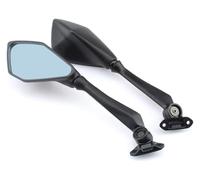 embout guidon rétroviseur Pour Kawasaki Pour Ninja300 Pour EX300 2011 2012 2013-2018 Moto Rétroviseurs Gauche Et Droit Rétroviseurs Latéraux Aile(Long blue lens)